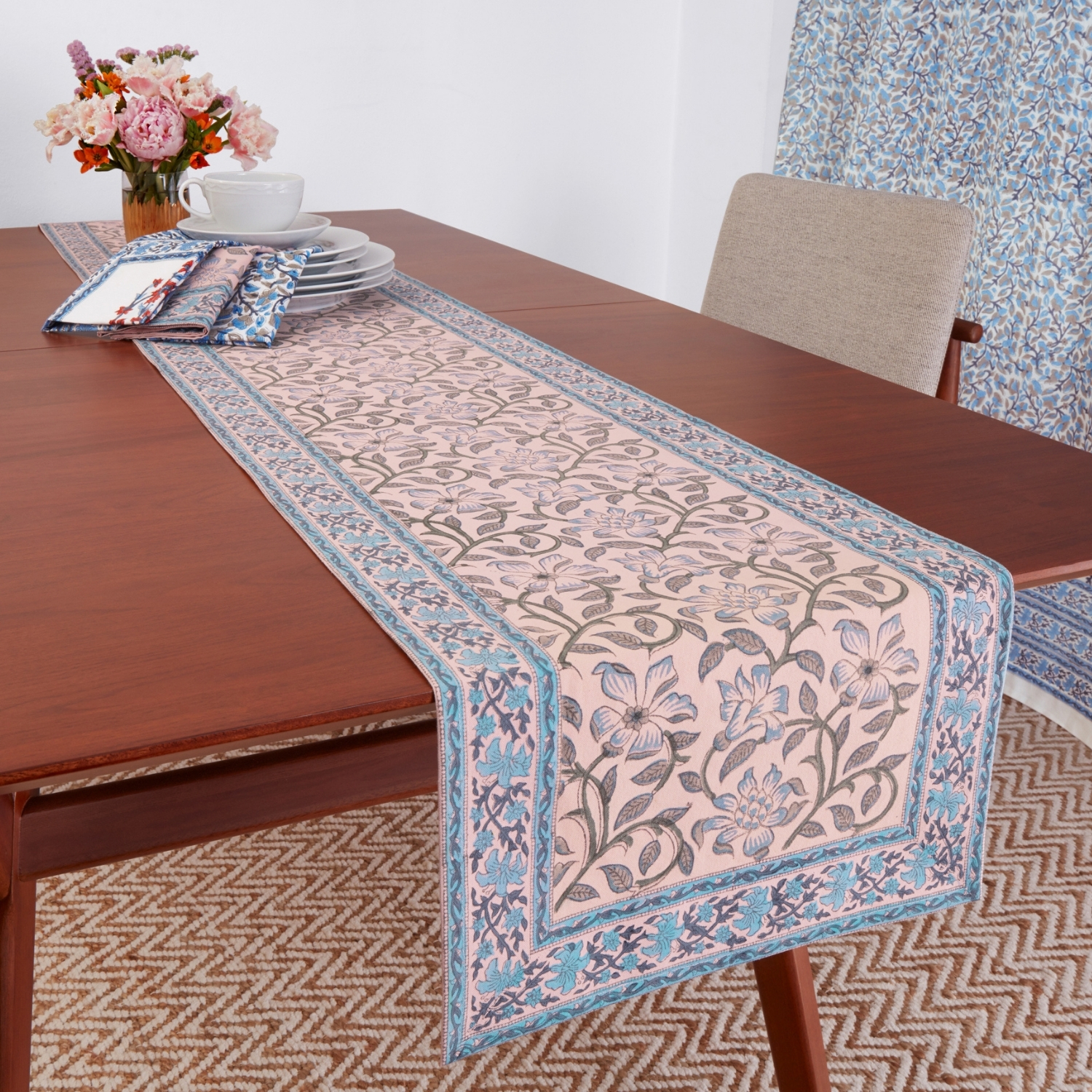 Naaz Runner - Dusty Pink